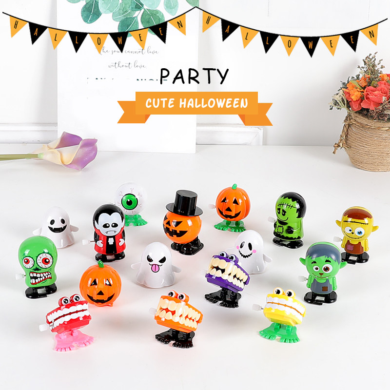 Halloween jumping ghost children's party small gift gift gift Halloween pumpkin Ghost toy cartoon cute gift