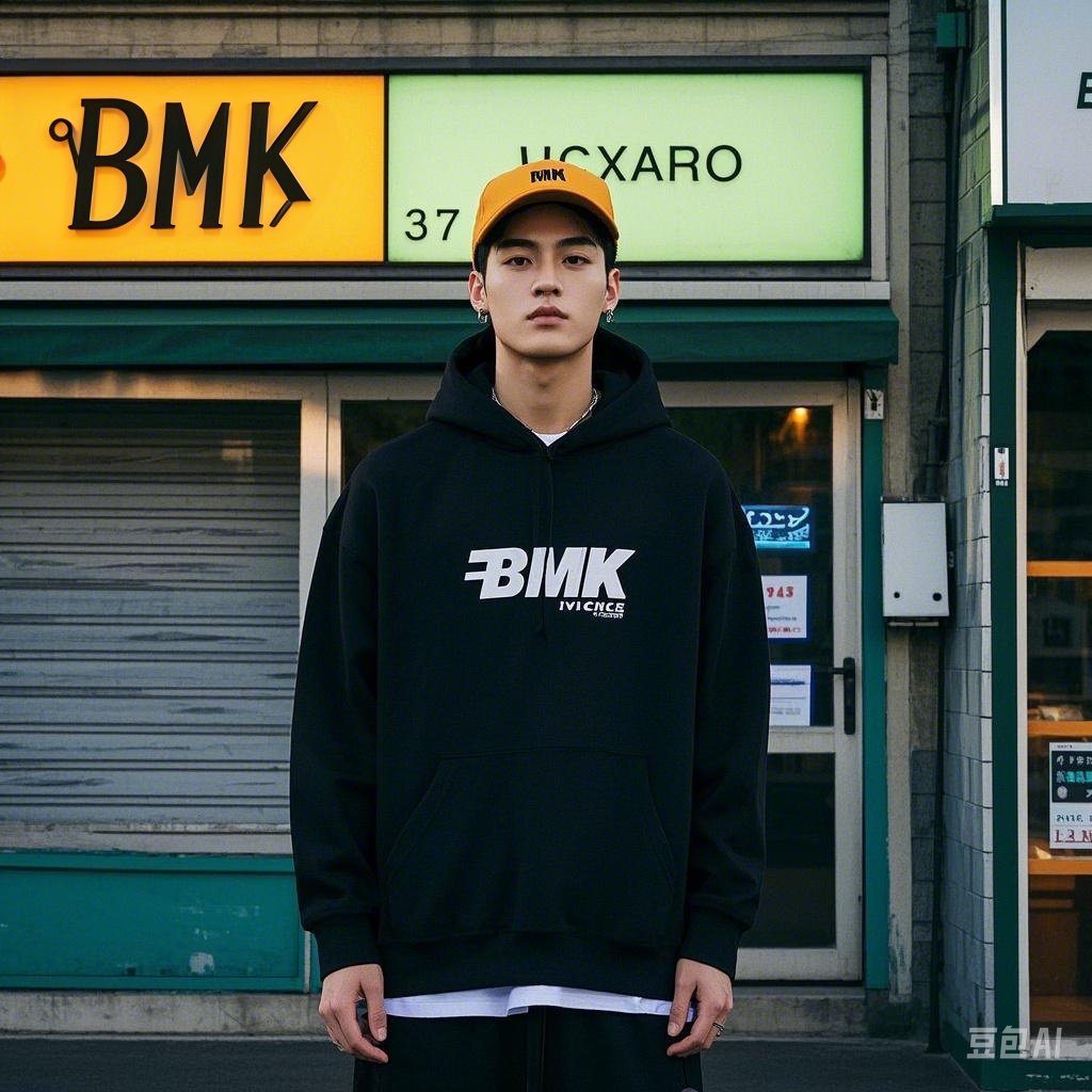 BMK潮酷男装的LOGO
