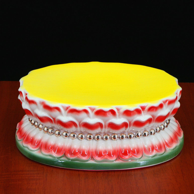 Buddha statue base lotus seat Guanyin Buddha ceramic base Buddha statue heightened platform Buddha statue heightened cushion Buddha statue cushion