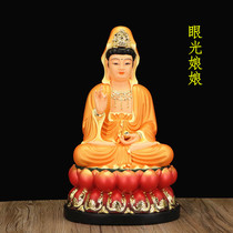Eyes Empress Buddha Statue Vision Bodhisattva Resin Buddha Statue Empress Vision Grandma Fengshui ornaments