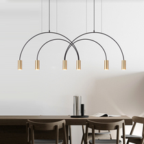 Nordic Restaurant Chandelier Fashion Light Lavish Simplicity About Modern Atmosphere Home Nordic Creative Personality Designer Dining Chandelier