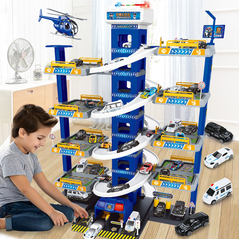 Huicheng Children's assembly car Yi baby piece toy 1 - 2 - 3 girls boy 6 years old intellectually development brain