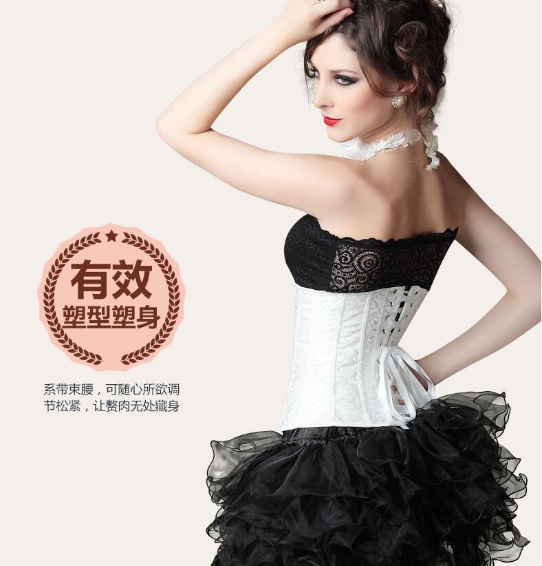 Cô dâu corset cưới hỗ trợ ngực tập hợp chùm corset đồ lót bụng eo quây quai quai xanh giảm cân do lot nam