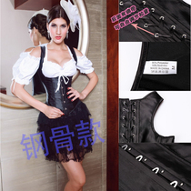 New steel-bone palace corset body shaping clothes waist clip waist seal belly strap waist anti-tuo back