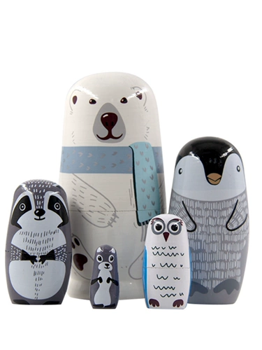 Детские деревянные учебные пособия с животными, Россия, подарок на день рождения