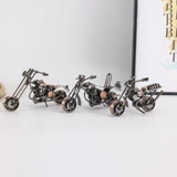 Кованое железо простые линии мотоцикл автомобильный металлический модель кафе дома отель входные стойки украшения украшения украшения