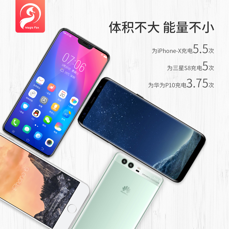 QC + PD45W sạc công suất cao kho báu Samsung của Apple Huawei điện thoại di động 15.000 phí nhanh - Ngân hàng điện thoại di động sạc dự phòng arun