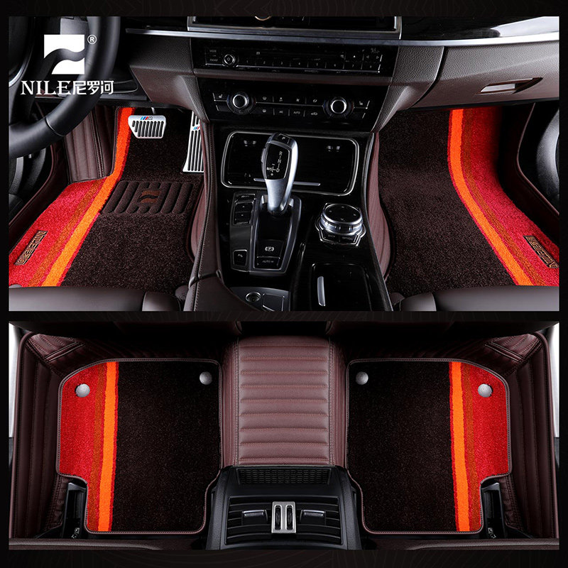 Nile Double Layer Velvet 2021 Pints Grade 450l 450l Audi q7BMWX5 Teal Banquets Full Surround Footbed