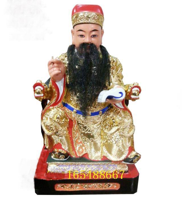 Wooden carvings Wenchang Mon Chang, Mon Chang, the sculpture star, Better statue of gods ordered