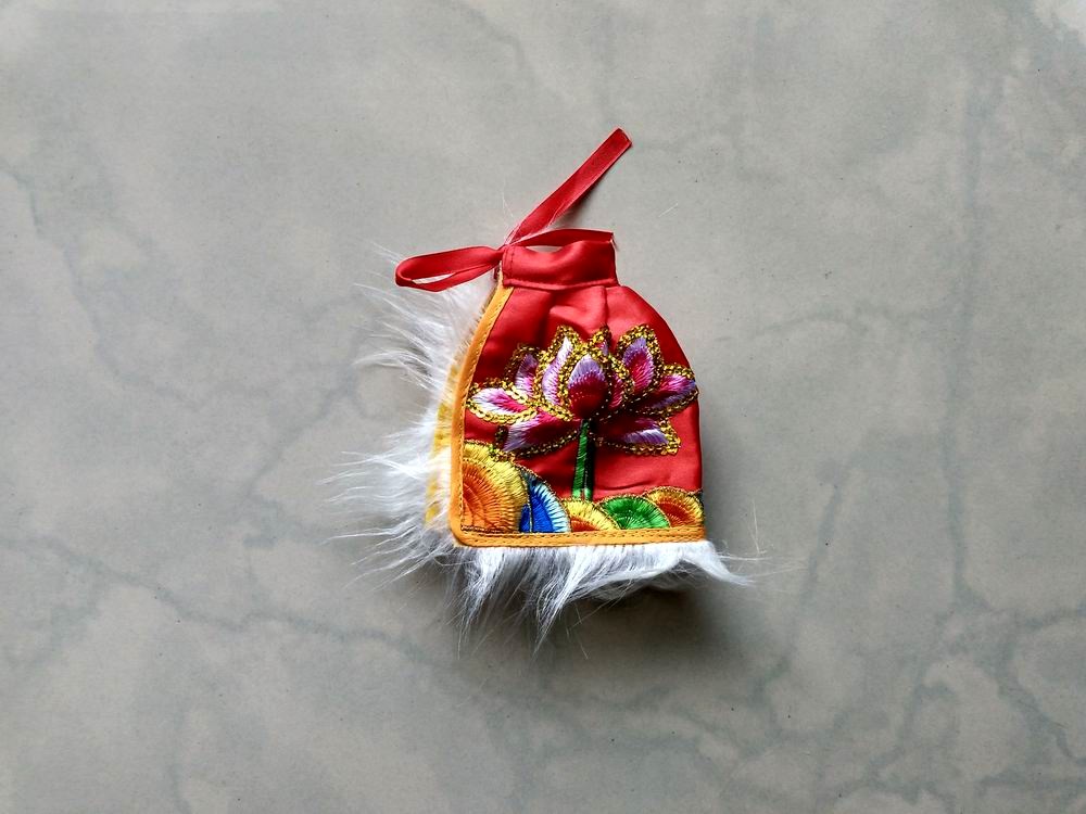 Buddha cloak Buddha robe Small cloak Small cloak Small cloak Small cloak Miniature Buddha cloak Embroidered lotus 10cm