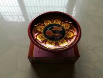 Buddhist supplies gong pan fruit gong pan to gods fruit Buddha bowls fo tang fruit plate 7 inch lotus gong pan