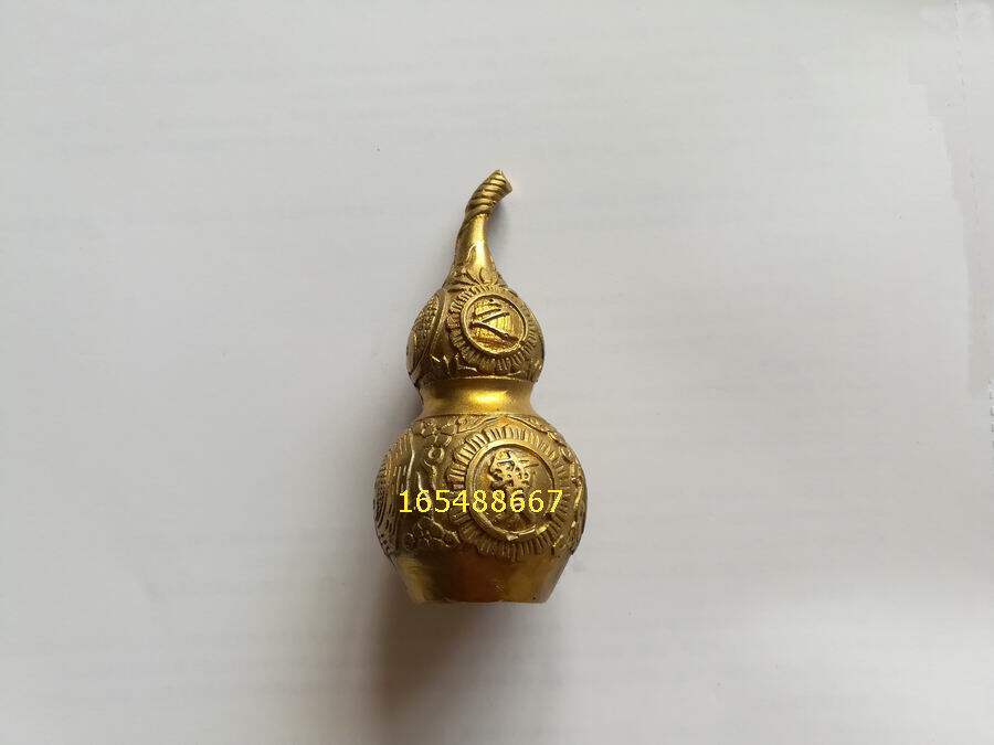 Home Handicraft Pendulum Pieces Bronze Gourd Ornaments Gourd Foru-Taobao