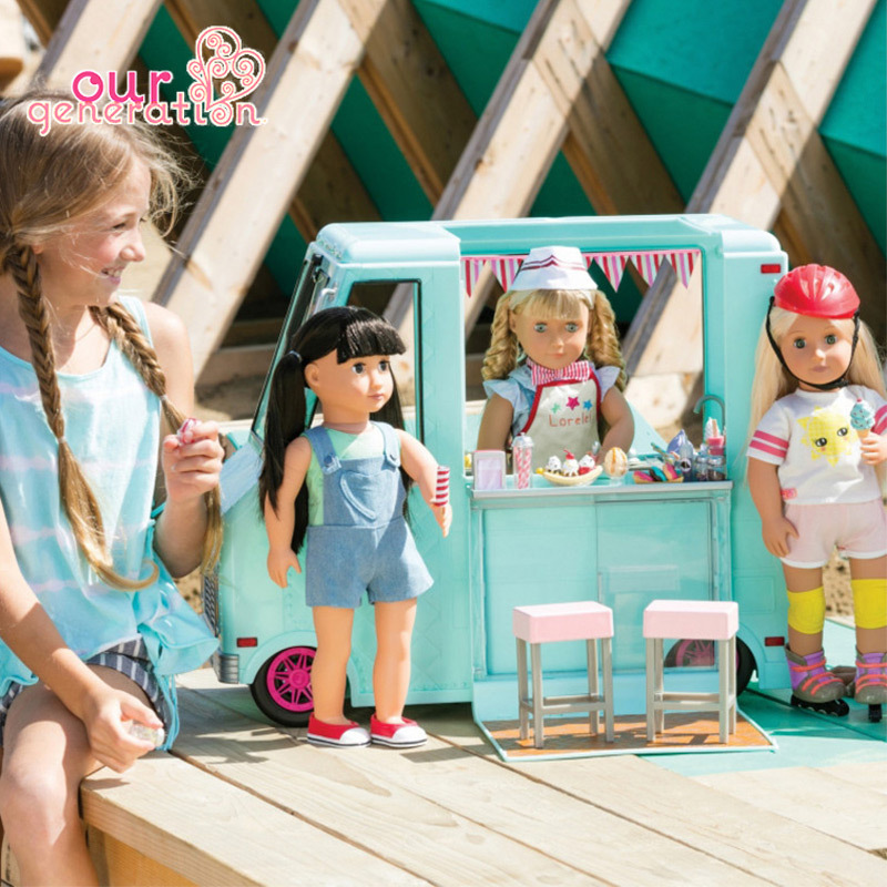 Occasion Doll Og Ice Cream Cart Kidsren's Play House Kitchen Food Set Artificial Toy Girl Ice Cream House Occasion Doll Og Ice Cream Cart Kidsren's Play House Kitchen Food Set Artificial Toy Girl Ice Cream House