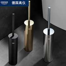 GROHE high instrument toilet without dead angle toilet cleaning brush 304 floor-type deodorant perforated toilet brush suit