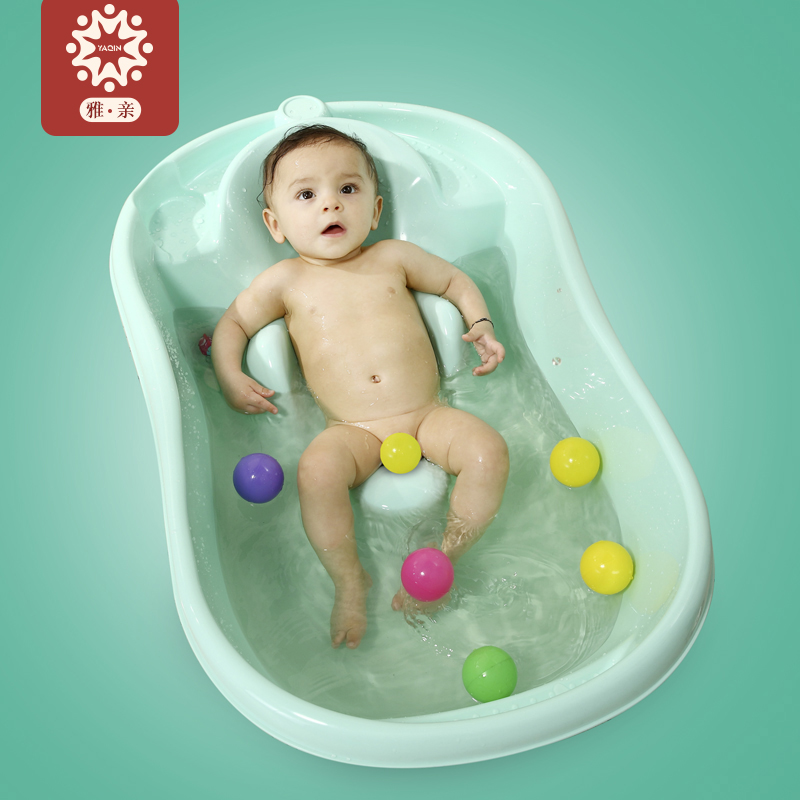 Maskin baby shower bath large number thickened to sit and lie universal non-slip new newborn supplies Children's baby tub