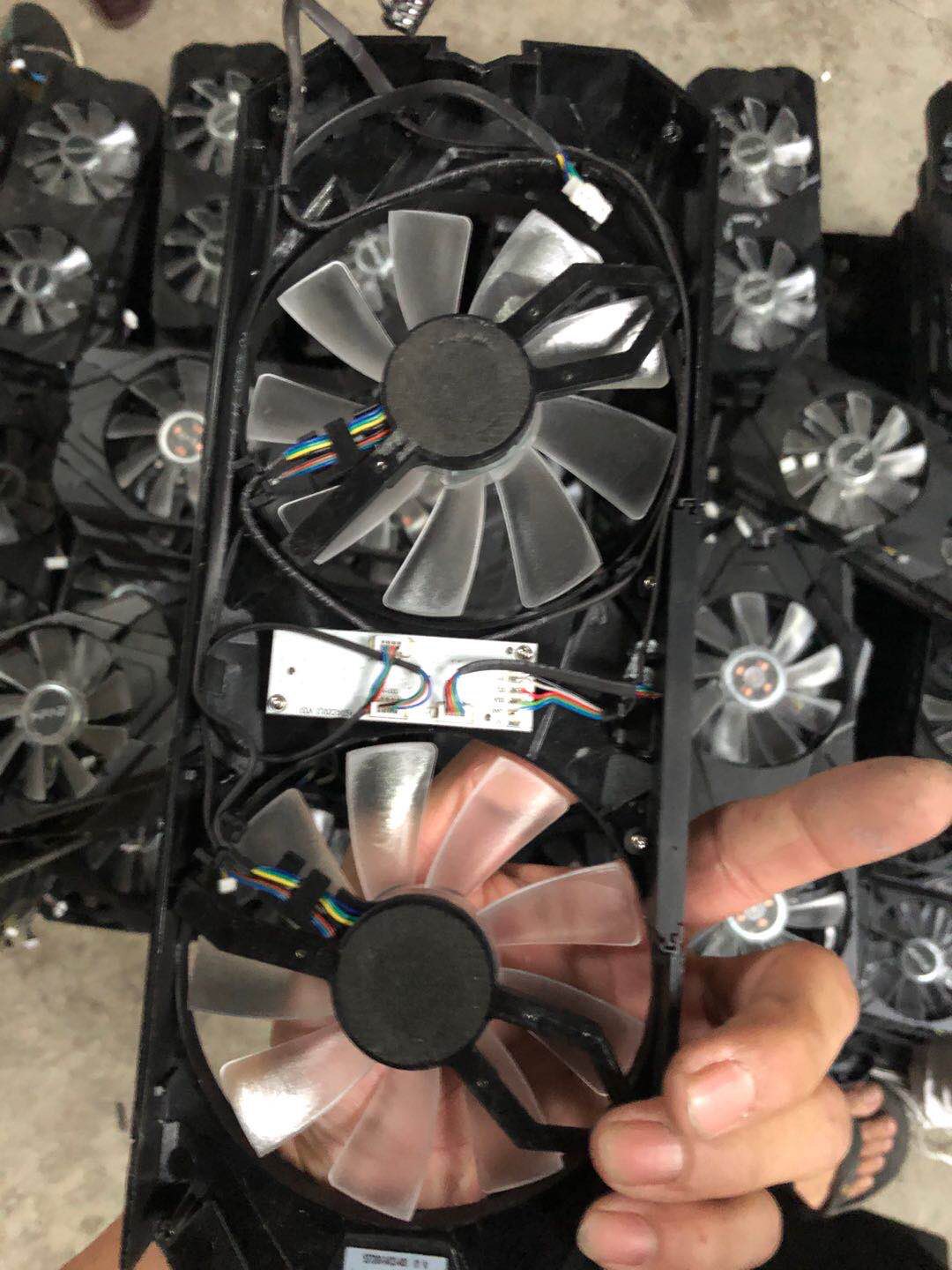 Brand new original movie GALAX RTX2060 2070 2080TI SUPER EX to fan the graphics card fan