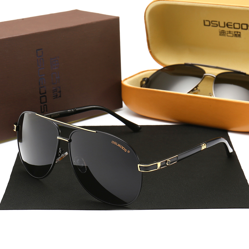 Digusen new sunglasses men's driving special glasses round face personality trendy women's sunglasses men's fishing big frame driving glasses