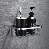 New German High-end 304 Stainless Steel Bathroom Set Items Basket Delicacy Soap Basket Toilet Bathing Supplies Shelf