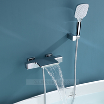 German High-end Intelligent Thermostatic Shower Shower shower suit toilet bathtub tap waterfall Water out with shelf