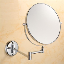 German bathroom toilet retractable swivel double face cosmetic mirror 3 times magnifying glass 6 inch 8 inch foldable activity