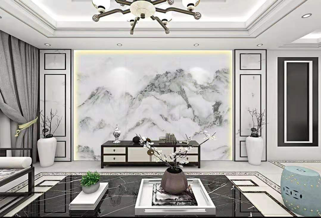 Ceramic large plate bright surface dry grain rock plate 12002400 large rock plate background wall 8002600 ceramic rock plate 9 thickness