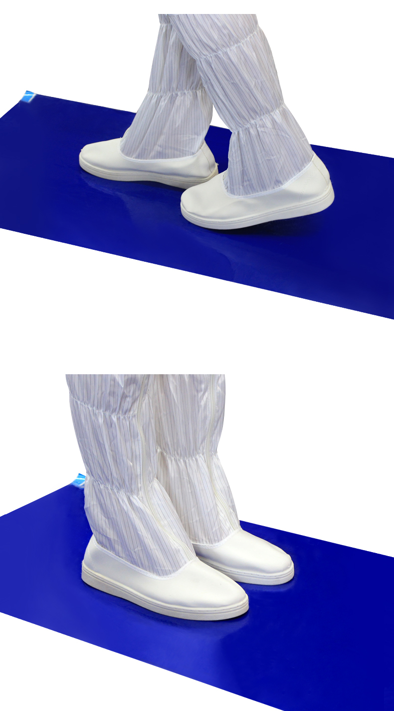 60 * 90 sticky dust cushion removable antistatic blue dust removal ground mat Dust-free Laboratory Workshop Home Foot Mat
