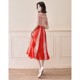 Lace chiffon dress women's summer 2023 summer new temperament high-end skirt design sense niche long skirt