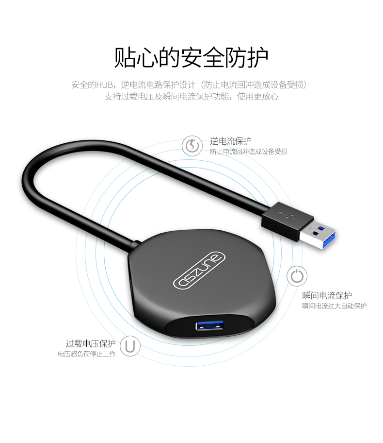3.0 usb splitter kéo bốn đa máy tính giao diện USP dài hạn nhà sưu tập máy tính xách tay trung tâm chuyển đổi xốp - USB Aaccessories cáp sạc usb type c