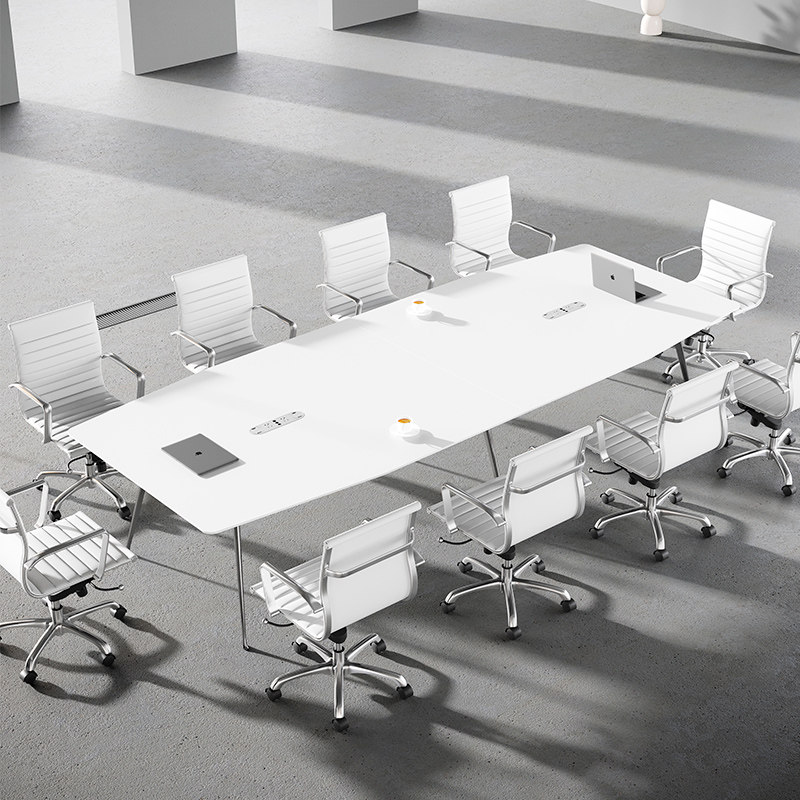 Large Mini Conference Table Long Table Brief Modern Meeting Room Negotiate Table And Chairs Combined Rectangular Desk Sub Long Bar Table