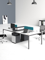 Staff desk screen office desk 4-person staff office desk and chair combination Simple modern computer desk