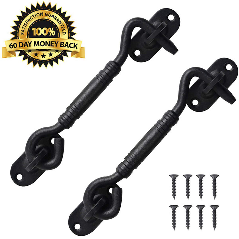 Barn Door Lock Hook Lock Barn Door Track Guide Rail Hanger Rail Hammock Barn Door Five Gold Accessories Door Lock Open Door Hanger Lock 