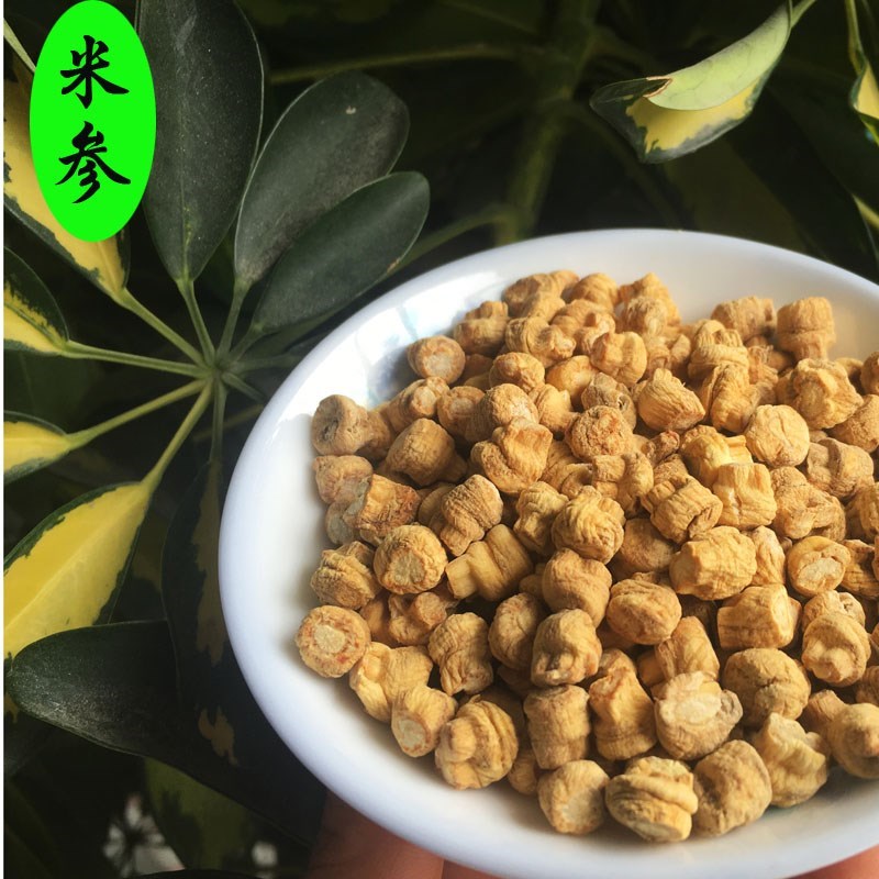 Tibetan rice ginseng specialty rice ginseng American ginseng head reed ginseng grain 50g