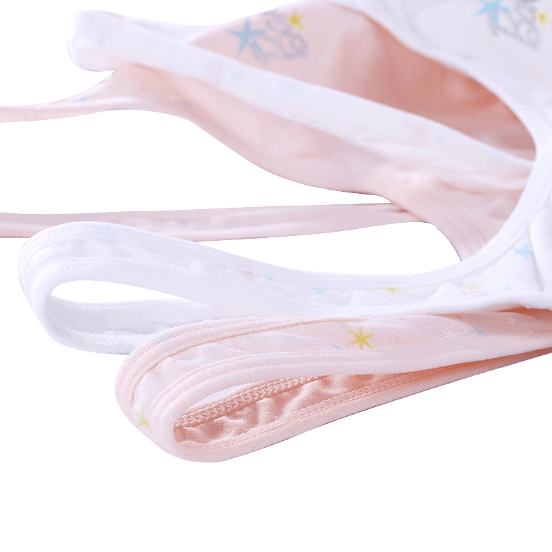 Girls' Vest Children's Developmental Students 9-12-13-15 Years Old Bra Strapless White Bra Summer Underwear