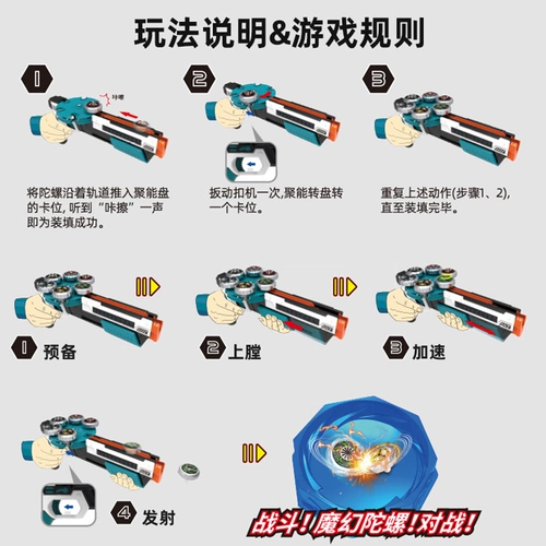 Гибкий волшебный волчок, крутящаяся файтинговая игрушка для мальчиков, сражение
