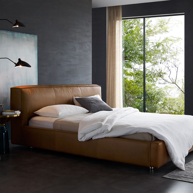 Кровать Kena Nordic 150x200 охра