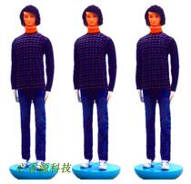 Silica gel simulation catharsis voice man boxing competition vertical target psychological relaxation decompression venting equipment