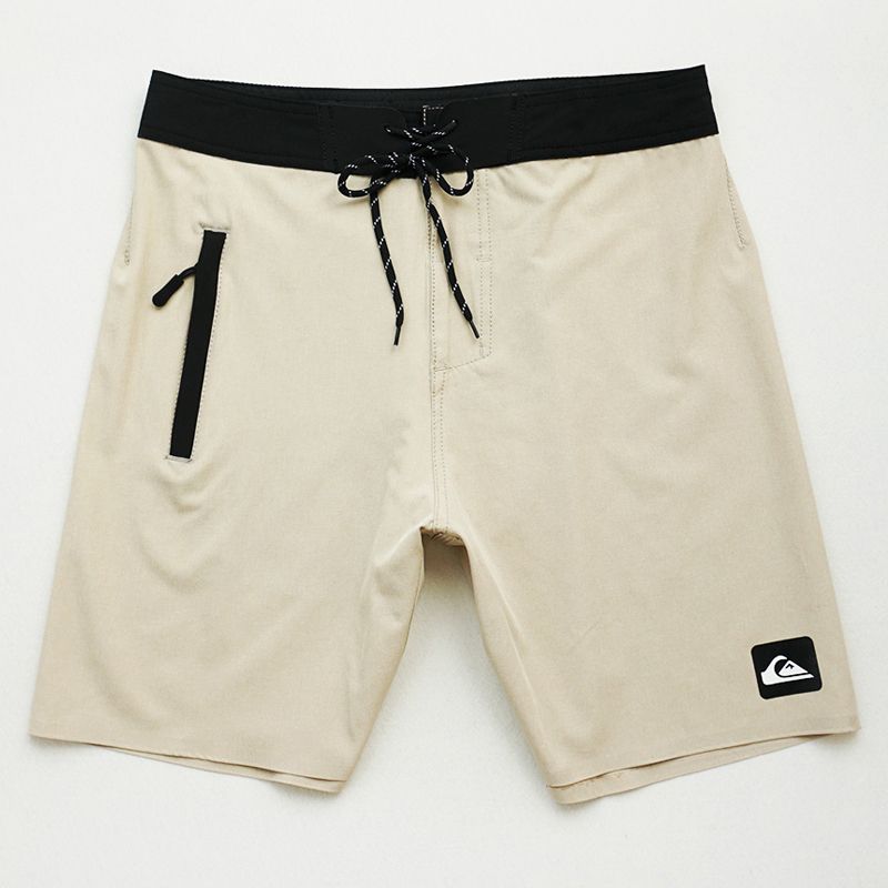 Quiksilver Quick-Drying Beach Shorts for Men, Loose-Fitting Five-Point Sports Casual Shorts, Surfing and Water-Resistant Elastic Swim Trunks Quiksilver Quick-Drying Beach Shorts for Men, Loose-Fitting Five-Point Sports Casual Shorts, Surfing and Water-Resistant Elastic Swim Trunks