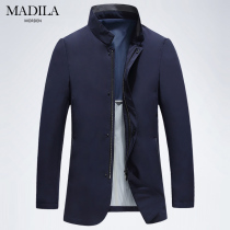 Martella stand-up collar jacket mens 2021 spring new business mens short windbreaker jacket casual youth jacket
