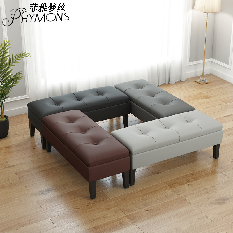 Shoes-changing stool European-style door hall Shoes Stool Benches Benches Bedbench Clothing clothes Shop Bedrooms Bedrooms Couch Stool Tailstool