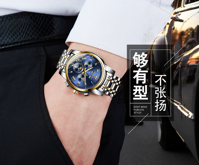 Montre bracelet pour homme JSDUN    - Ref 3271501 Image 7