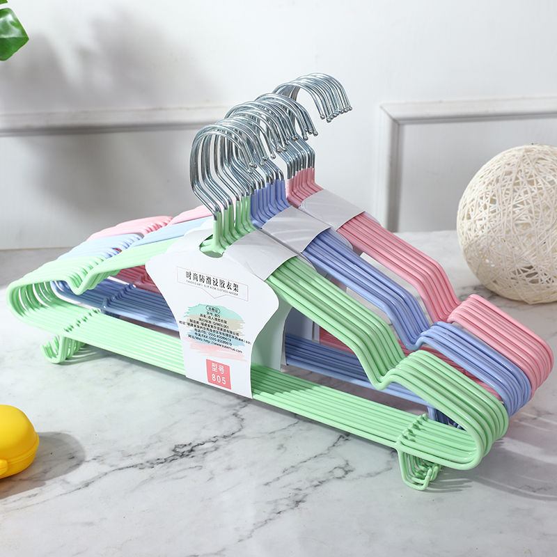 Clothes hanger household seamless multifunctional clothes drying rack non-slip clothes hanger children's clothes hanger drying hanger hook