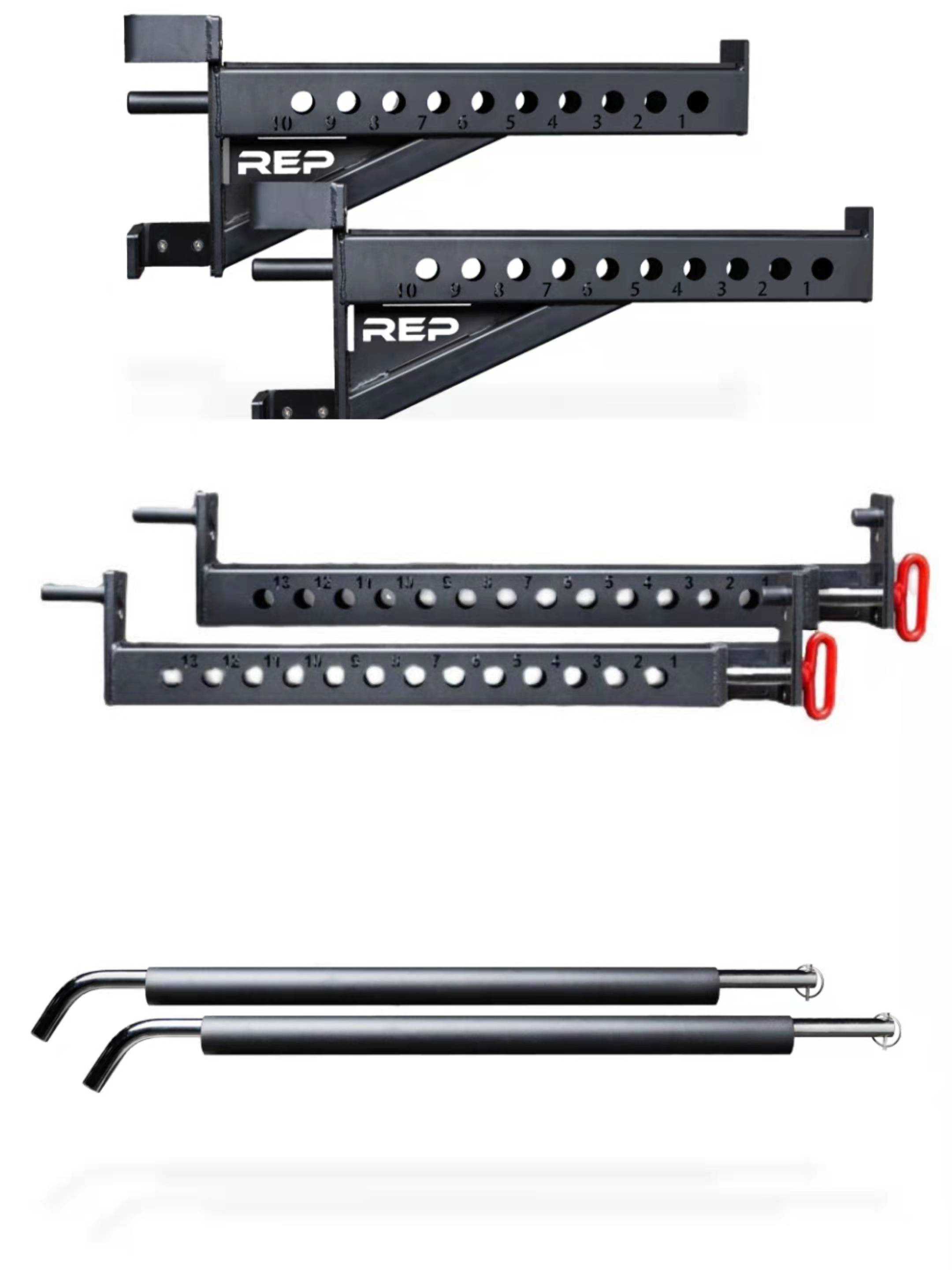 Squat Frame Attachment Full Guard Rod