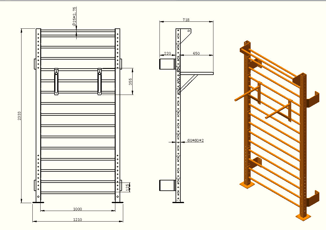 Брусья 单杠  双杠 康复架 肋排架 训练架引体向上健身房私教款 LT STRENGTH