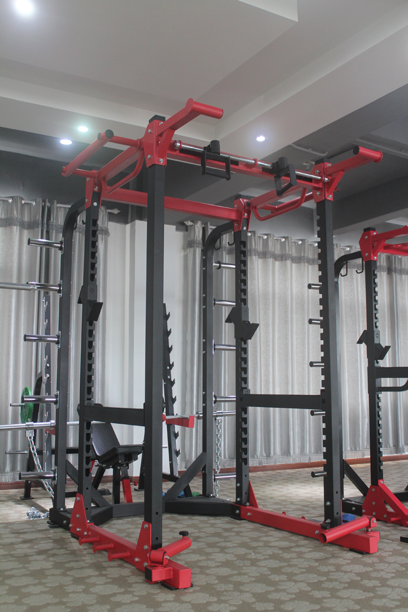 Hummer commercial frame Commercial grade squat frame Pull-up multifunctional