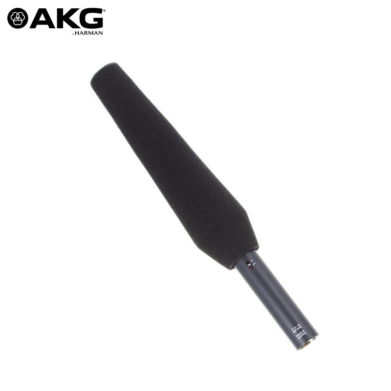 AKG Love Technology C568B Short Gun Small Condenser Microphone Church Theater Movie and TV Recording Microphone