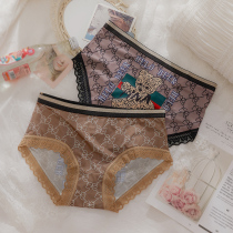 Ice Silk Briefs Womens Pure Desire Lady Big Code 2021 New Exploits Fashion Teenage Girl Wind Summer Thin Pure Cotton Stalls