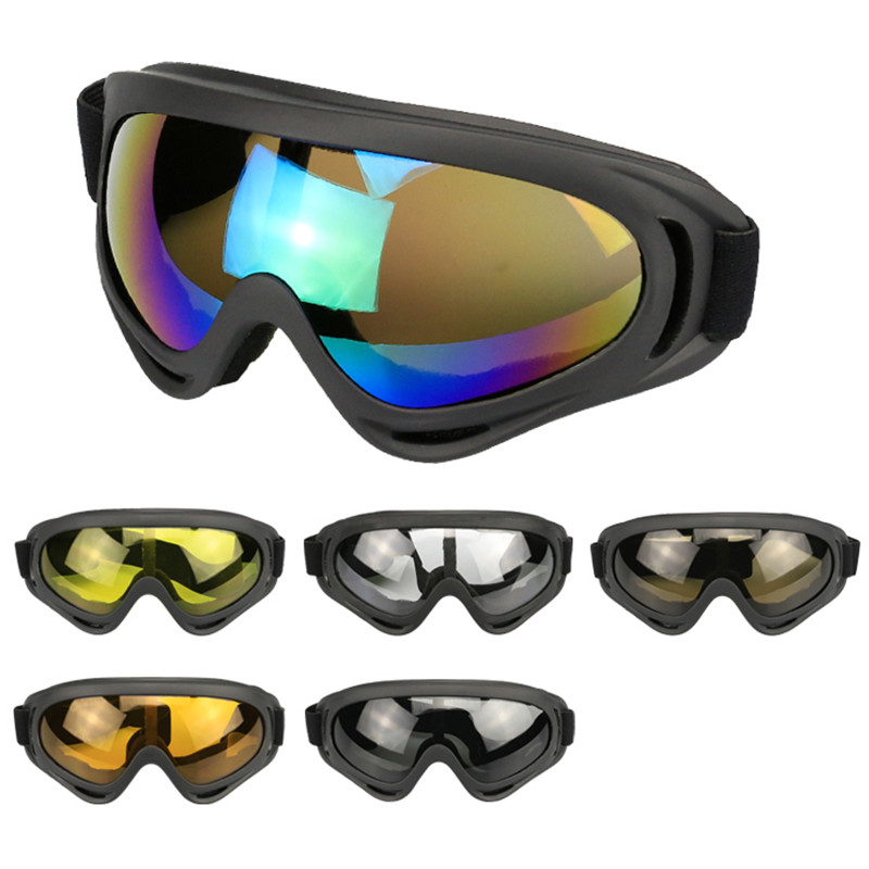 X400 Windproof Sand Goggles Ride Ski Locomotive Protective Windshield Goggles Military Fans CS Tactical Anti-Goggles