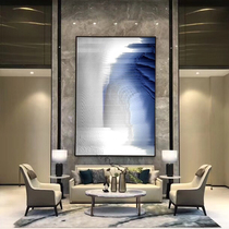 Handmade cable physical painting modern simple living room three-dimensional decorative painting sales department villa porch hanging painting customized