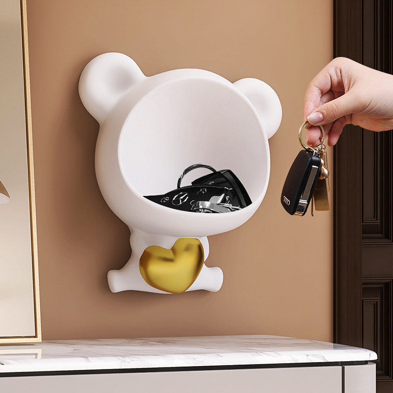 Creative porch put key storage decoration rack entry door entry hook wall decoration wall hanging rack