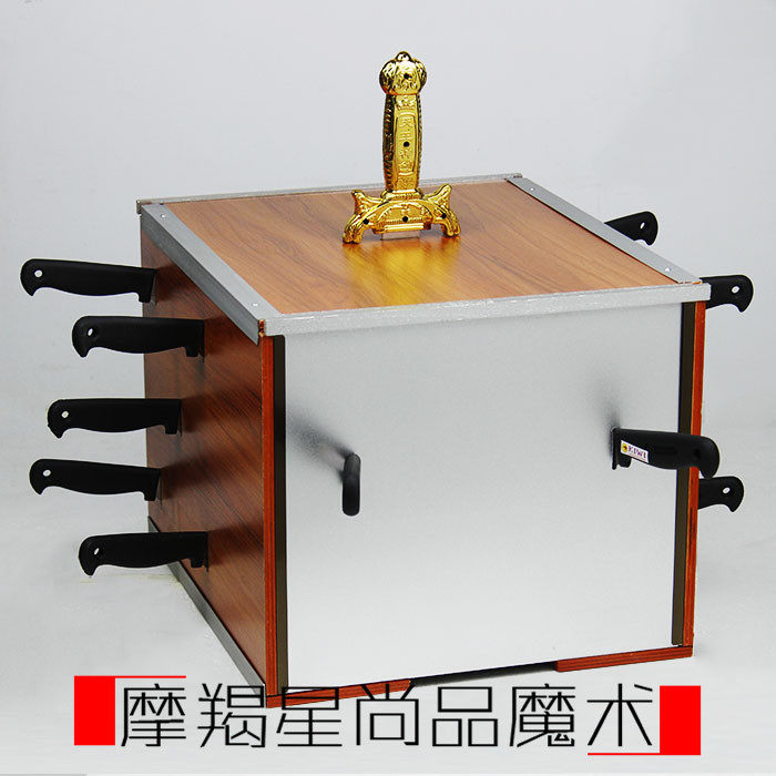 万圣节刺头箱宝剑穿人头魔术道具大揭秘!这波操作太刑了,吓到我DNA动了!_魔术道具_淘宝游戏网